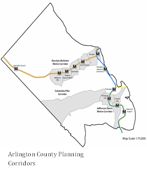 Arlington County Planning Corridors