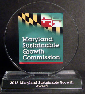 2013 Maryland Sustainable Growth Commission Award