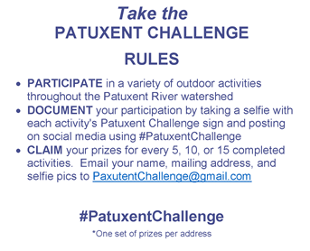 Patuxent Challenge Rules