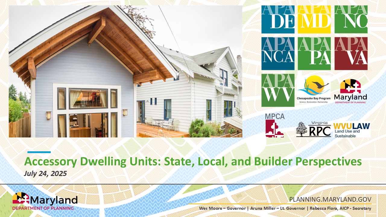 photo of the cover page to an ADU webinar