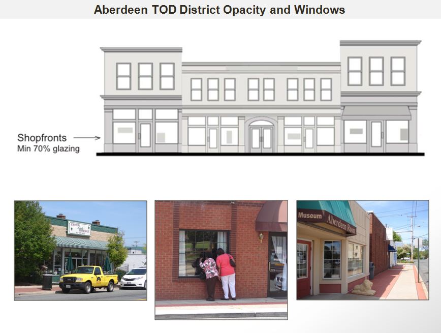 Aberdeen TOD District Opacity and Windows