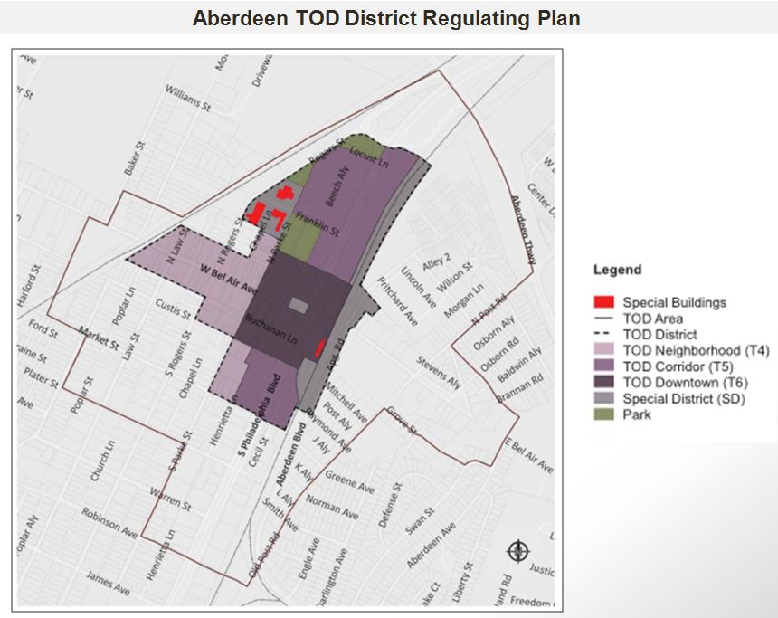 Aberdeen TOD District Regulating Plan