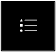 The legend button that appears in the tool menu. A button with an icon resembling a bulleted list.