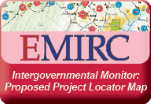 Intergovernment Monitor Proposed Project Locator Map